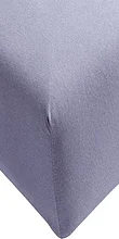 FORMESSE | Jersey-Spannleintuch "Bella Donna" 90/200 cm - 110/220 cm (Hellgrau) | blau